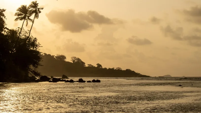 Atardecer en Isla San José